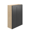 JAMESTOWN Assembled 30 in. W x 42 in. H x 12 in. D Plywood Wall Cabinet in Espresso | Kunal Kitchens