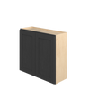 JAMESTOWN Assembled 33 in. W x 30 in. H x 12 in. D Plywood Wall Cabinet in Espresso | Kunal Kitchens
