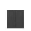 JAMESTOWN Assembled 33 in. W x 36 in. H x 12 in. D Plywood Wall Cabinet in Espresso | Kunal Kitchens
