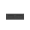 JAMESTOWN Assembled 36 in. W x 12 in. H x 12 in. D Plywood Wall Cabinet in Espresso | Kunal Kitchens