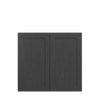 JAMESTOWN Assembled 39 in. W x 36 in. H x 12 in. D Plywood Wall Cabinet in Espresso | Kunal Kitchens