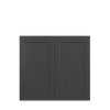 JAMESTOWN Assembled 39 in. W x 36 in. H x 12 in. D Plywood Wall Cabinet in Espresso | Kunal Kitchens
