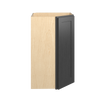 JAMESTOWN Assembled 27 in. W x 42 in. H x 15 in. D Plywood Diagonal Corner Wall Cabinet in Espresso | Kunal Kitchens