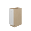 NORFOLK Assembled 12 in. W x 34.5 in. H x 24 in. D Plywood Base Cabinet Full Height Door(s) in Painted White | Kunal Kitchens