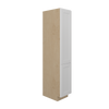 NORFOLK Assembled 15 in. W x 84 in. H x 21 in. D Plywood Vanity Linen Cabinet in Painted White | Kunal Kitchens