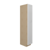 NORFOLK Assembled 15 in. W x 90 in. H x 24 in. D Plywood Tall Cabinet in Painted White | Kunal Kitchens