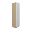 NORFOLK Assembled 18 in. W x 84 in. H x 24 in. D Plywood Tall Cabinet in Painted White | Kunal Kitchens