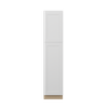 NORFOLK Assembled 18 in. W x 84 in. H x 24 in. D Plywood Tall Cabinet in Painted White | Kunal Kitchens