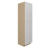 NORFOLK Assembled 24 in. W x 96 in. H x 24 in. D Plywood Tall Cabinet w/(1) Roll-out Tray in Painted White | Kunal Kitchens
