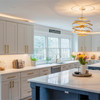 NORFOLK Assembled 30 in. W x 90 in. H x 24 in. D Plywood Tall Cabinet w/(3) Roll-out Trays in Painted White | Kunal Kitchens