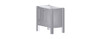 NORFOLK Assembled 30 in. W x 32.5 in. H x 21 in. D Plywood Decorative Vanity Sink Base w/Bottom Drawer in Painted White | Kunal Kitchens