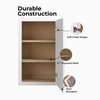 NORFOLK Assembled 9 in. W x 42 in. H x 12 in. D Plywood Wall Cabinet in Painted White | Kunal Kitchens