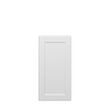 NORFOLK Assembled 18 in. W x 36 in. H x 12 in. D Plywood Wall Cabinet in Painted White | Kunal Kitchens