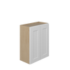 NORFOLK Assembled 24 in. W x 30 in. H x 12 in. D Plywood Wall Cabinet in Painted White | Kunal Kitchens