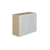 NORFOLK Assembled 30 in. W x 24 in. H x 12 in. D Plywood Wall Cabinet in Painted White | Kunal Kitchens