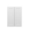 NORFOLK Assembled 30 in. W x 42 in. H x 12 in. D Plywood Wall Cabinet in Painted White | Kunal Kitchens