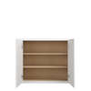 NORFOLK Assembled 33 in. W x 30 in. H x 12 in. D Plywood Wall Cabinet in Painted White | Kunal Kitchens