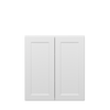 NORFOLK Assembled 33 in. W x 36 in. H x 12 in. D Plywood Wall Cabinet in Painted White | Kunal Kitchens