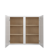 NORFOLK Assembled 39 in. W x 36 in. H x 12 in. D Plywood Wall Cabinet in Painted White | Kunal Kitchens