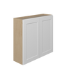 NORFOLK Assembled 39 in. W x 36 in. H x 12 in. D Plywood Wall Cabinet in Painted White | Kunal Kitchens
