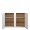 NORFOLK Assembled 42 in. W x 30 in. H x 12 in. D Plywood Wall Cabinet in Painted White | Kunal Kitchens