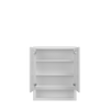 NORFOLK Assembled 24 in. W x 30 in. H x 6 in. D Plywood Vanity Cabinet in Painted White | Kunal Kitchens