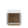 NORFOLK Ready to Assemble 27 in. W x 34.5 in. H x 24 in. D Plywood Base Cabinet in Painted White | Kunal Kitchens