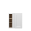 NORFOLK Ready to Assemble 27 in. W x 30 in. H x 12 in. D Plywood Blind Wall Corner Cabinet in Painted White | Kunal Kitchens