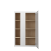 NORFOLK Ready to Assemble 27 in. W x 42 in. H x 12 in. D Plywood Blind Wall Corner Cabinet in Painted White | Kunal Kitchens