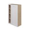 NORFOLK Ready to Assemble 27 in. W x 42 in. H x 12 in. D Plywood Blind Wall Corner Cabinet in Painted White | Kunal Kitchens