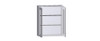 NORFOLK Ready to Assemble 30 in. W x 36 in. H x 12 in. D Plywood Glass Door Wall Cabinet w/ Finished Interior in Painted White | Kunal Kitchens