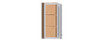 NORFOLK Ready to Assemble 15 in. W x 36 in. H x 12 in. D Plywood Frosted Glass Door Wall Cabinet in Painted White | Kunal Kitchens