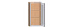 NORFOLK Ready to Assemble 18 in. W x 36 in. H x 12 in. D Plywood Frosted Glass Door Wall Cabinet in Painted White | Kunal Kitchens