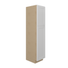 NORFOLK Ready to Assemble 18 in. W x 84 in. H x 24 in. D Plywood Tall Cabinet w/(1) Roll-out Tray in Painted White | Kunal Kitchens
