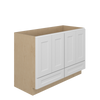 NORFOLK Ready to Assemble 48 in. W x 34.5 in. H x 21 in. D Plywood Vanity Cabinet w/Bottom Drawer in Painted White | Kunal Kitchens