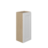 NORFOLK Ready to Assemble 15 in. W x 36 in. H x 12 in. D Plywood Wall Cabinet in Painted White | Kunal Kitchens