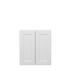 NORFOLK Ready to Assemble 27 in. W x 30 in. H x 12 in. D Plywood Wall Cabinet in Painted White | Kunal Kitchens