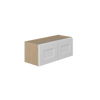 NORFOLK Ready to Assemble 30 in. W x 12 in. H x 12 in. D Plywood Wall Cabinet in Painted White | Kunal Kitchens