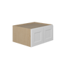 NORFOLK Ready to Assemble 30 in. W x 15 in. H x 24 in. D Plywood Wall Cabinet in Painted White | Kunal Kitchens