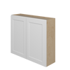 NORFOLK Ready to Assemble 42 in. W x 36 in. H x 12 in. D Plywood Wall Cabinet in Painted White | Kunal Kitchens