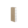 NORFOLK Ready to Assemble 6 in. W x 30 in. H x 12 in. D Plywood Wall Wine Cabinet in Painted White | Kunal Kitchens