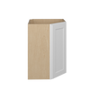 NORFOLK Ready to Assemble 27 in. W x 36 in. H x 15 in. D Plywood Diagonal Corner Wall Cabinet in Painted White | Kunal Kitchens