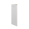 NORFOLK Ready to Assemble 12 in. W x 42 in. H x 12 in. D Plywood Wall End Cabinet in Painted White | Kunal Kitchens