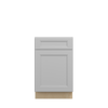 ROCKINGHAM Ready to Assemble 21 in. W x 34.5 in. H x 24 in. D Plywood Base Cabinet w/(2) Roll-out Trays in Painted Stratus | Kunal Kitchens