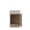 ROCKINGHAM Ready to Assemble 21 in. W x 34.5 in. H x 24 in. D Plywood Base Cabinet in Painted Stratus | Kunal Kitchens