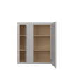 ROCKINGHAM Ready to Assemble 27 in. W x 42 in. H x 12 in. D Plywood Blind Wall Corner Cabinet in Painted Stratus | Kunal Kitchens