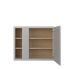 ROCKINGHAM Ready to Assemble 36 in. W x 30 in. H x 12 in. D Plywood Blind Wall Corner Cabinet in Painted Stratus | Kunal Kitchens