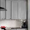 ROCKINGHAM Ready to Assemble 36 in. W x 42 in. H x 12 in. D Plywood Blind Wall Corner Cabinet in Painted Stratus | Kunal Kitchens