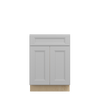 ROCKINGHAM Ready to Assemble 24 in. W x 34.5 in. H x 24 in. D Plywood Sink Base Cabinet in Painted Stratus | Kunal Kitchens