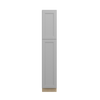 ROCKINGHAM Ready to Assemble 15 in. W x 84 in. H x 24 in. D Plywood Tall Cabinet in Painted Stratus | Kunal Kitchens